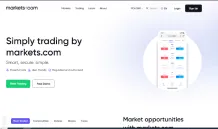 Markets.com registration step 1